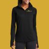 Ladies Sport Wick ® Stretch 1/4 Zip Pullover Thumbnail